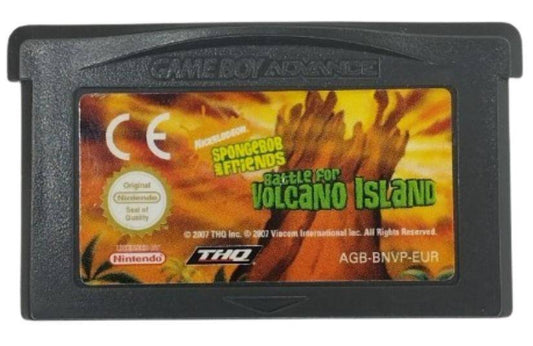 GBA - Spongebob Und Seine Freunde Schlacht Um Die Vulkaninsel - Nur Modul (Gebraucht)