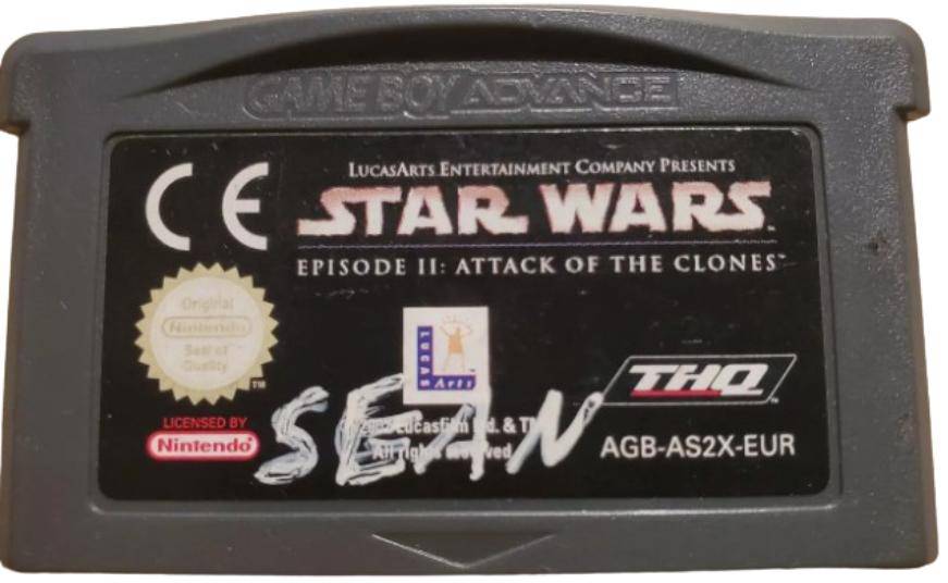 GBA - Star Wars Episode 2 Angriff Der Klonkrieger - Nur Modul (Gebraucht)