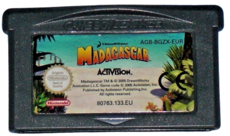 GBA - Madagascar - Nur Modul (Gebraucht)