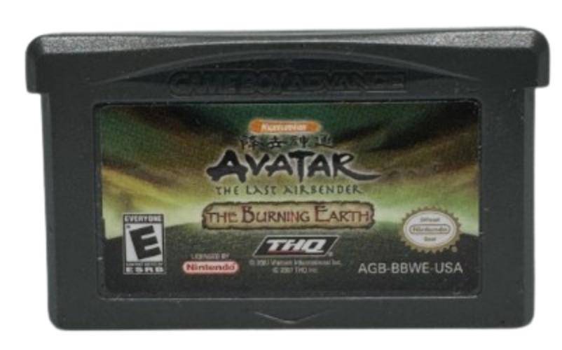GBA - Avatar Der Herr Der Elemente Die Erde Brennt - Nur Modul (Gebraucht)