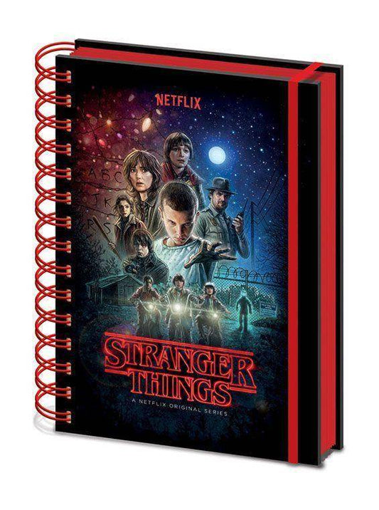 Stranger Things - Notizbuch Netflix Cover - A5