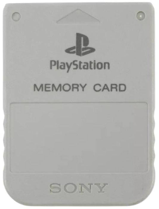 PS1 - Memory Card - Grau - 1MB (Gebraucht)