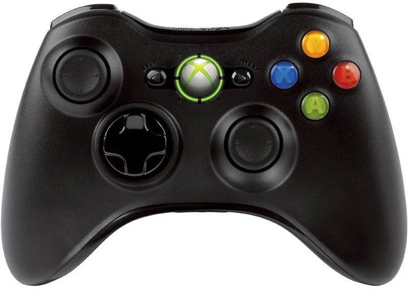 XBOX 360 - Controller Wireless - Schwarz (Gebraucht)