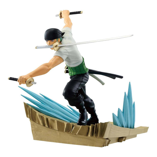 One Piece - Statue Lorenor Zorro War Scenery - 11 cm - JPN