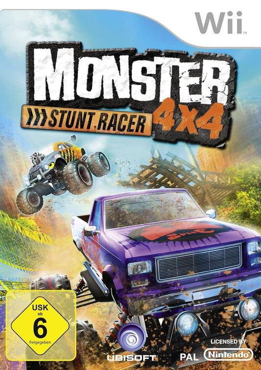 Wii - Monster 4X4 Stunt Racer (Gebraucht)