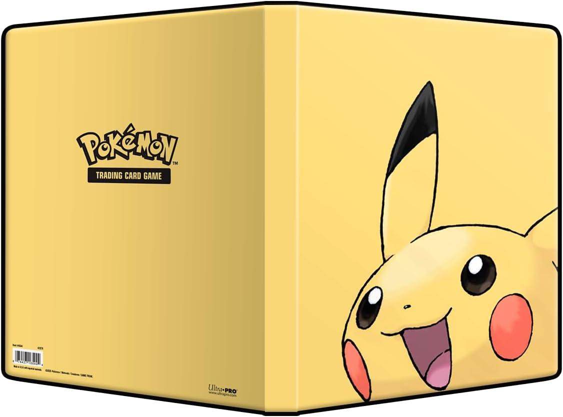 Pokémon - Kartenportfolio 180/9 Taschen - Pikachu
