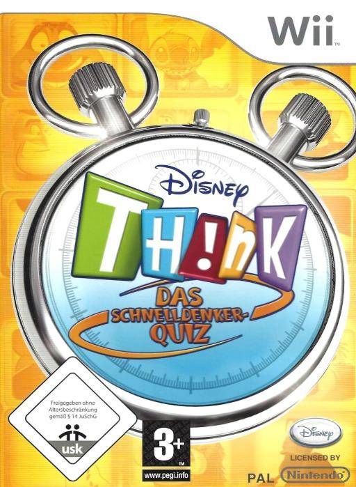 Wii - Disney Think Das Schnelldenker Quiz (Gebraucht)