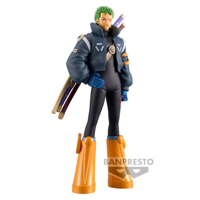 One Piece - Statue Roronoa Zorro The Grandline Series  Egghead Ver. - 17 cm - JPN