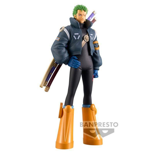 One Piece - Statue Roronoa Zorro The Grandline Series  Egghead Ver. - 17 cm - JPN