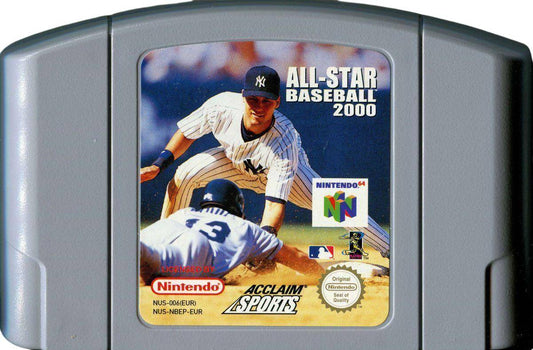 N64 - All Star Baseball 2000 - Nur Modul (Gebraucht)