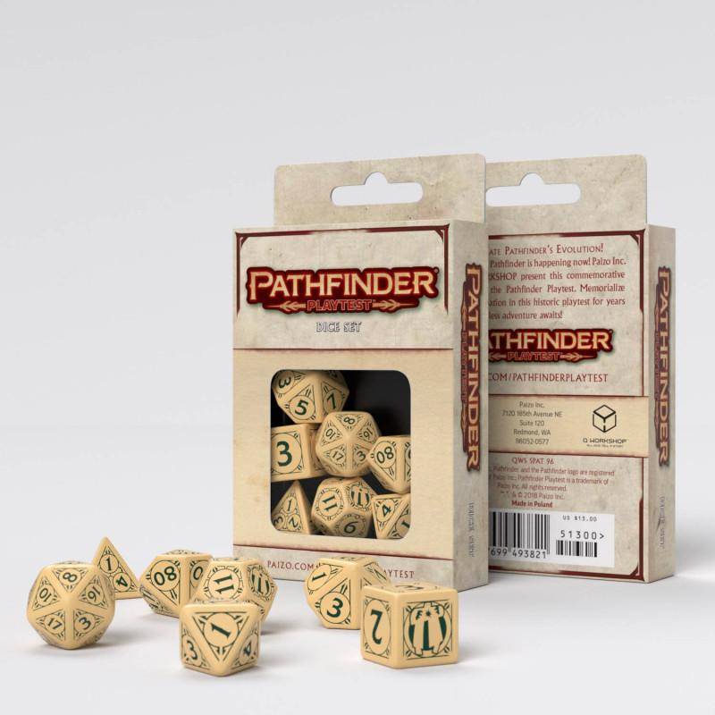 Q Workshop - Würfel Set RPG Pathfinder - Playtest - 7