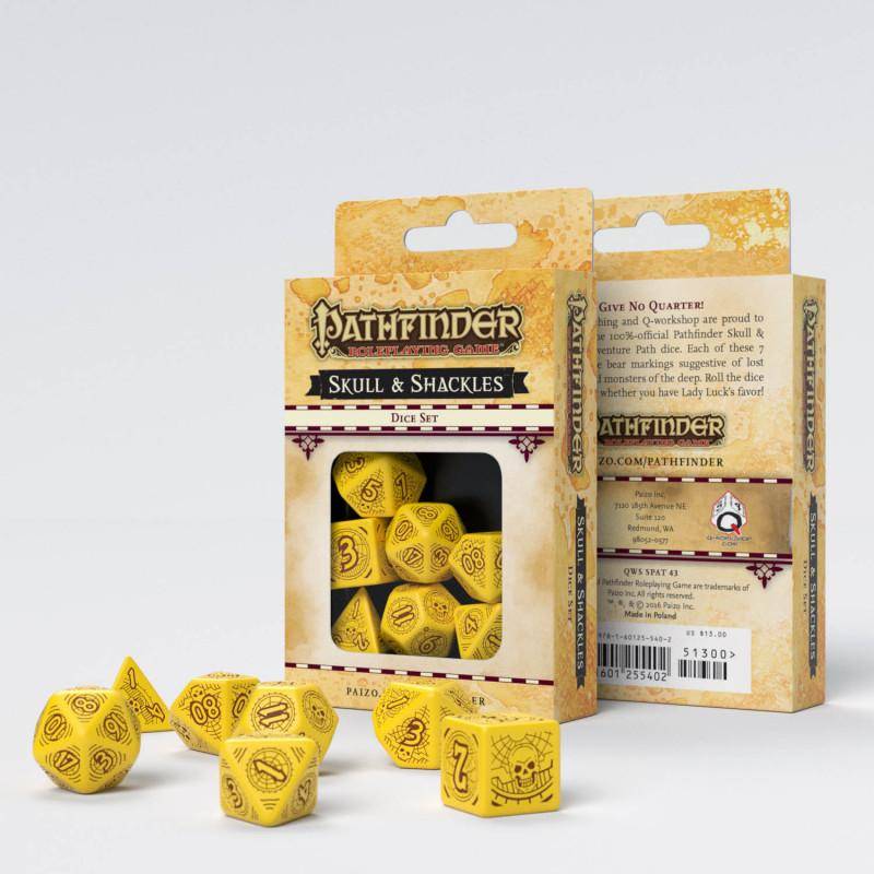 Q Workshop - Würfel Set RPG Pathfinder - Skull & Shackles - 7