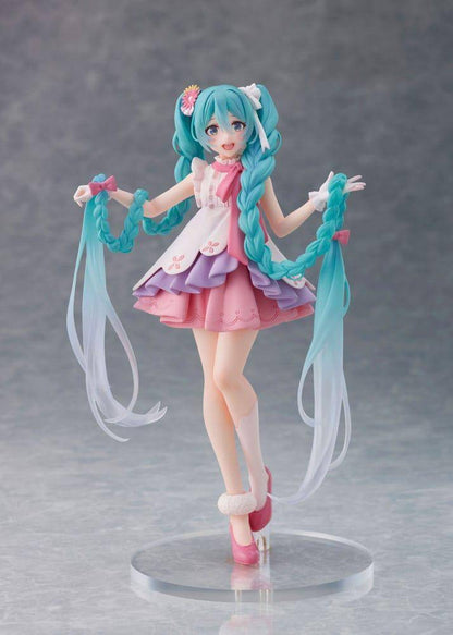Hatsune Miku - Statue Hatsune Miku Wonderland Rapunzel - 18 cm