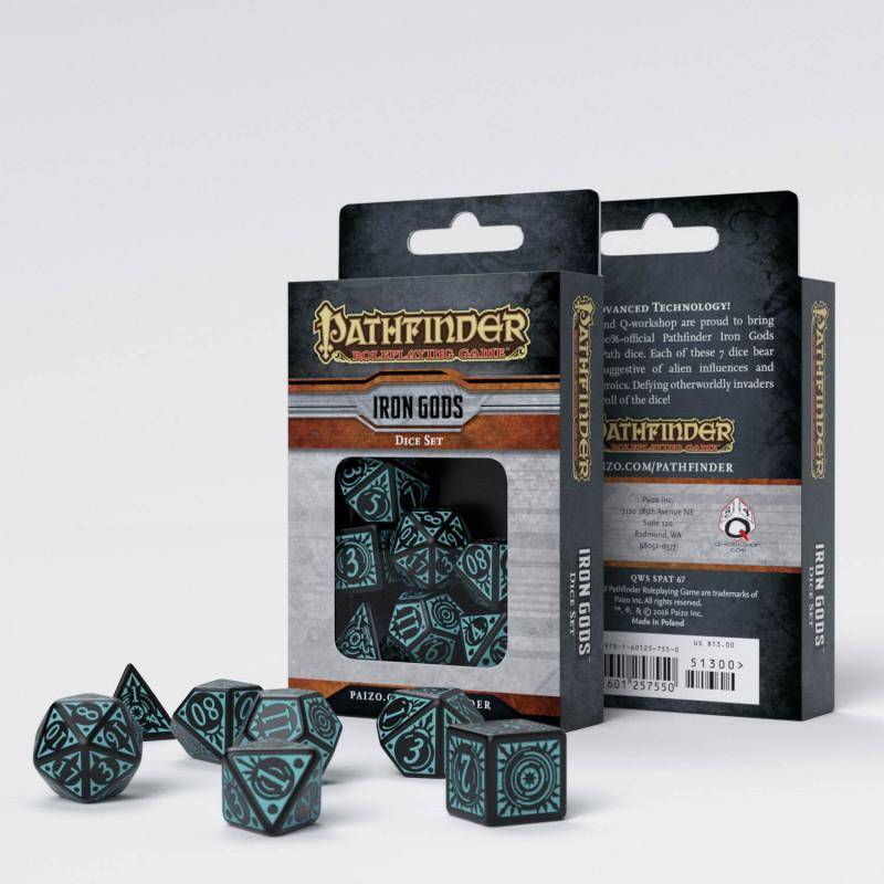 Q Workshop - Würfel Set RPG Pathfinder - Iron Gods - 7