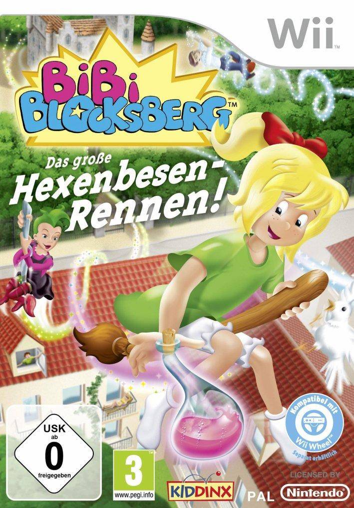 Wii - Bibi Blocksberg Das Große Hexenbesen Rennen (Gebraucht)