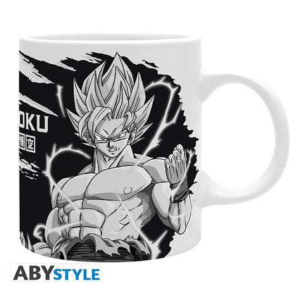 Dragon Ball - Tasse Goku schwarz weiß - 320 ml