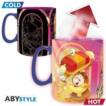 Disney - Tasse mit Thermoeffekt Schöne & Biest - 460 ml