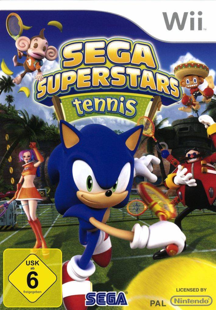 Wii - SEGA Superstars Tennis (Gebraucht)