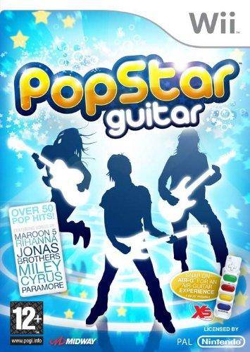 Wii - PopStar Guitar (Gebraucht)