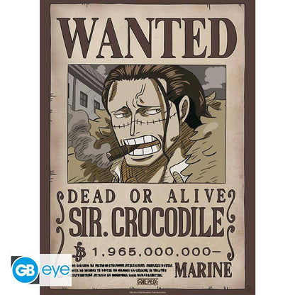 One Piece - Poster Doppelpack Crocodile & Mihawk - 52 x 38 cm