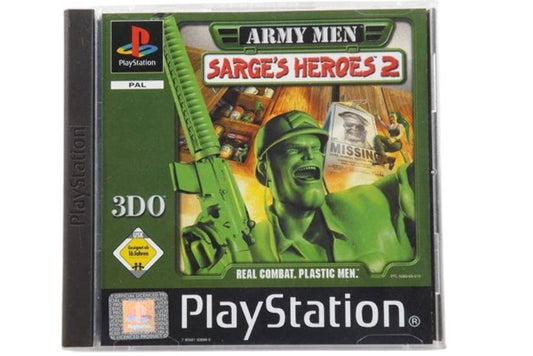 PS1 - Army Men Sarges Heroes 2 (Gebraucht)