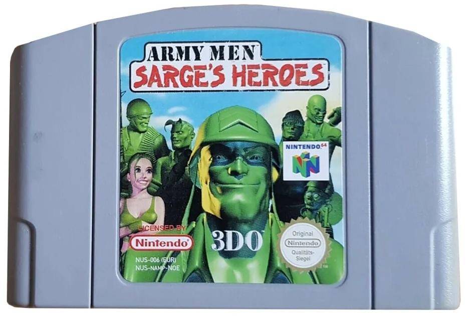 N64 - Army Men Sarges Heroes - Nur Modul (Gebraucht)