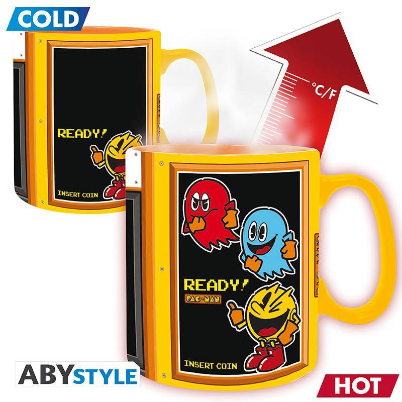 Pac-Man - Tasse mit Thermoeffekt Arcade - 460 ml