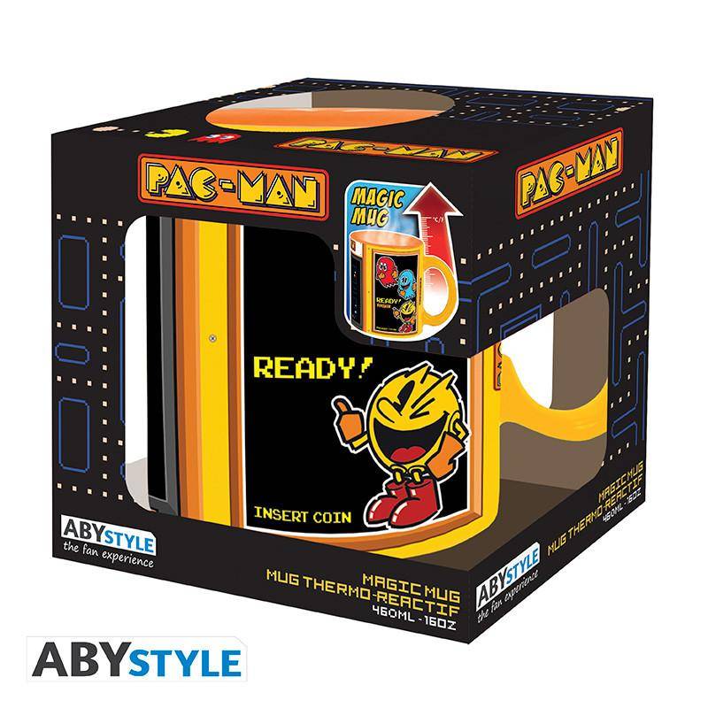 Pac-Man - Tasse mit Thermoeffekt Arcade - 460 ml