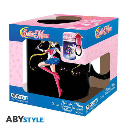 Sailor Moon - Tasse mit Thermoeffekt Gruppe - 460 ml