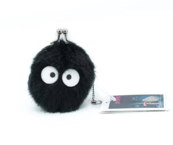 Ghibli - Geldtasche Chihiros Reise ins Zauberland Plüsch Rußmännchen - 8 cm