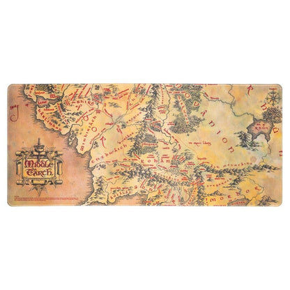 Der Herr der Ringe - Mousepad Karte Mittelerde - 80 x 35 cm
