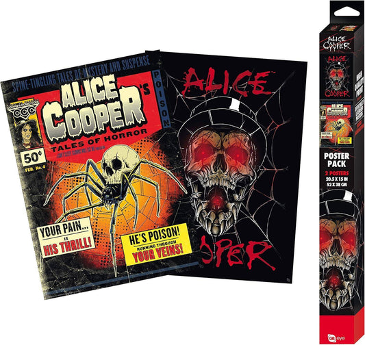Alice Cooper - Poster Doppelpack Tales of Horror - 52 x 38 cm