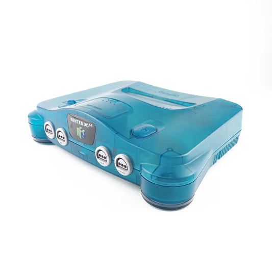 N64 - Konsole - Ice Blue - Ohne Controller (Gebraucht)