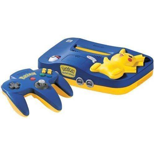 N64 - Konsole - Pokémon Pikachu Dark Blue Edition (Gebraucht)
