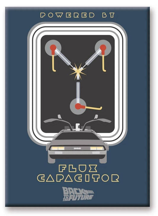 Zurück in die Zukunft - Magnet Flux Capacitor - 6,3 x 8,9 cm