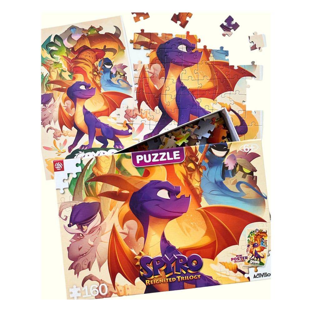 Spyro - Puzzle Trilogy Heroes (160 Teile)