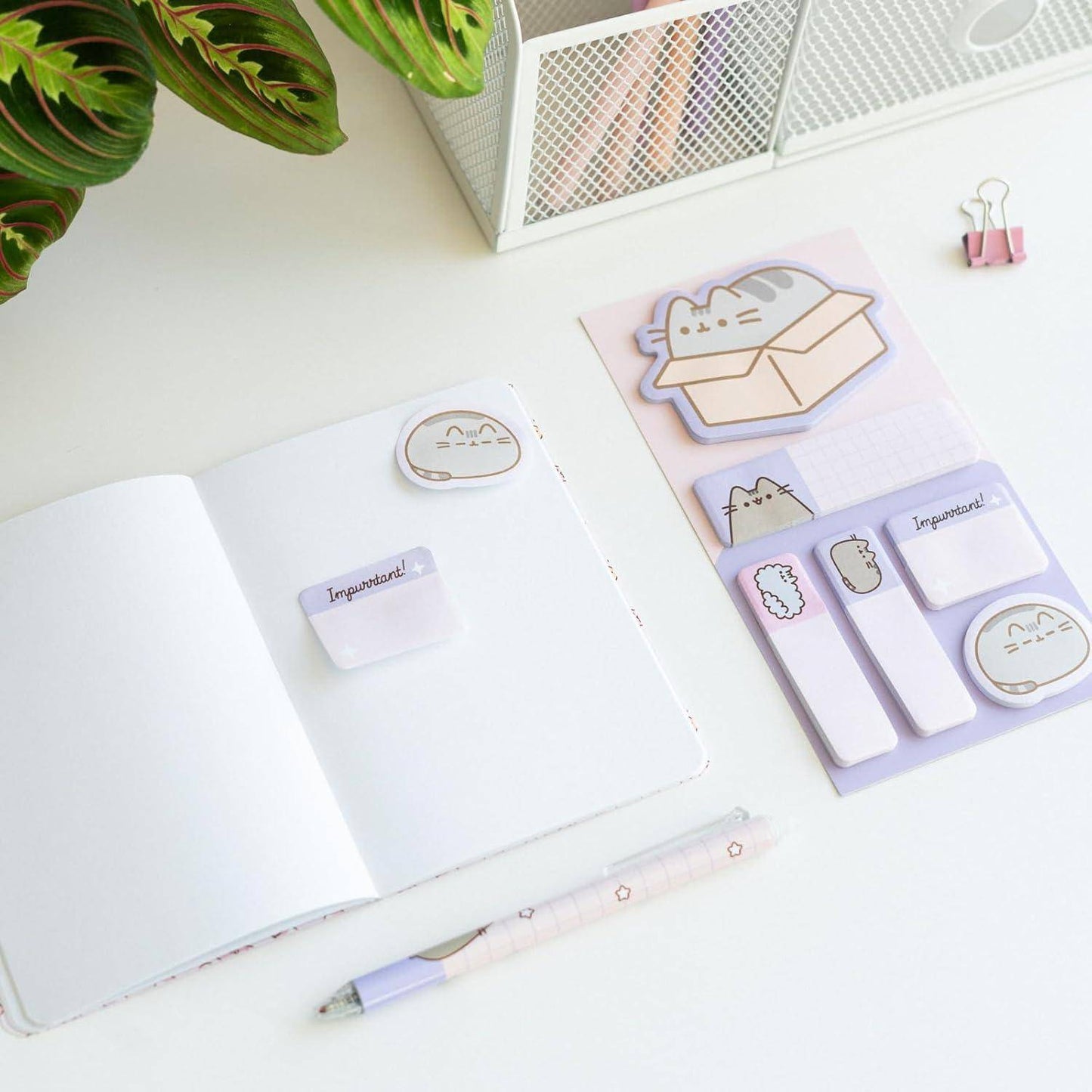 Pusheen - Schreibwaren Set mit Notizbüchern (10 Teile)