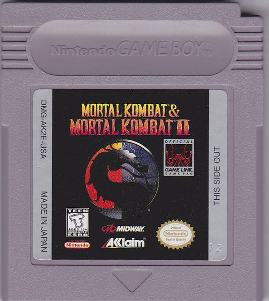GB - Mortal Kombat & Mortal Kombat 2 - Nur Modul (Gebraucht)