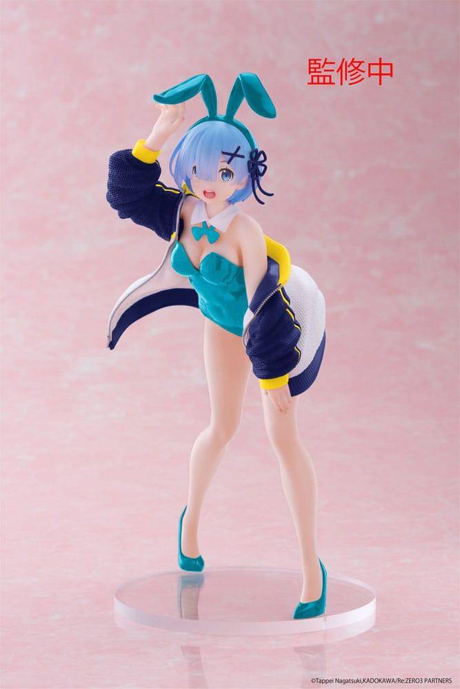 Re:Zero - Statue Rem Jacket Bunny Version - 18 cm