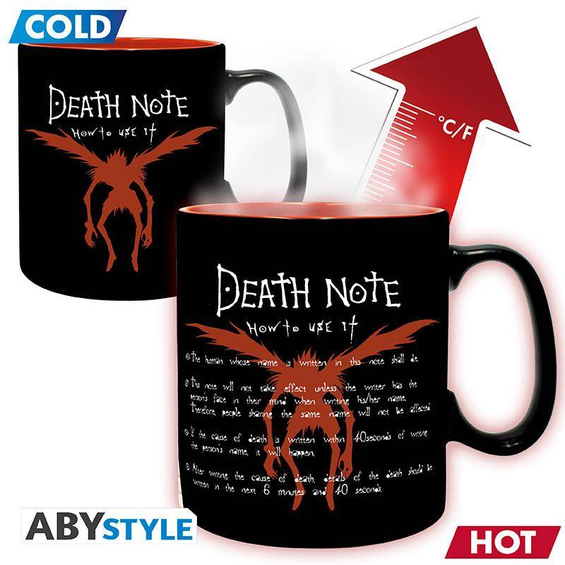 Death Note - Tasse mit Thermoeffekt L & Light - 460 ml