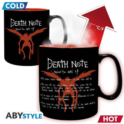 Death Note - Tasse mit Thermoeffekt L & Light - 460 ml