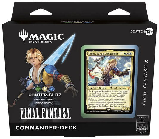 Magic the Gathering - Commander Deck Final Fantasy Konter-Blitz (Final Fantasy X) - DE
