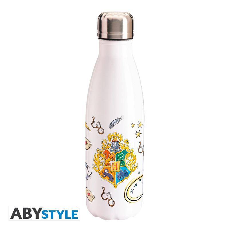 Harry Potter - Flasche Hogwarts Symbole - 500ml