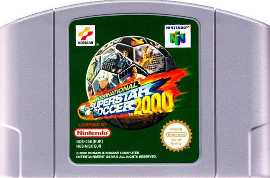 N64 - International Superstar Soccer 2000 - Nur Modul (Gebraucht)