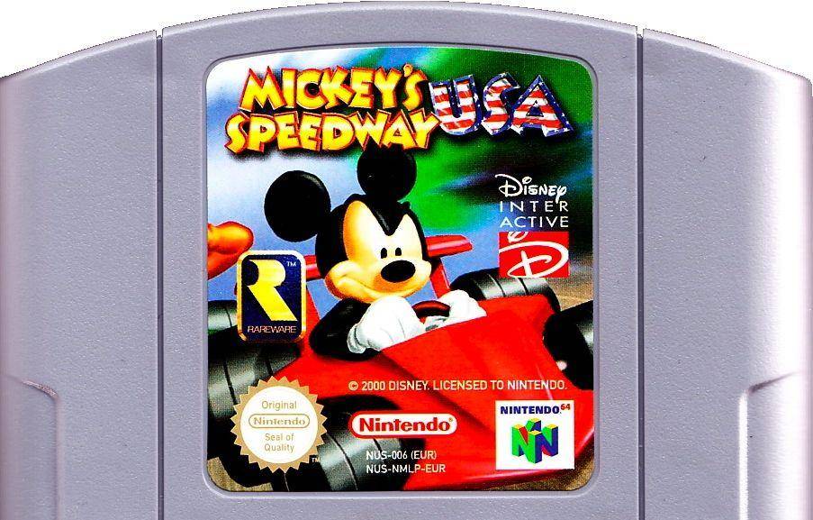 N64 - Mickey Speedway USA - Nur Modul (Gebraucht)