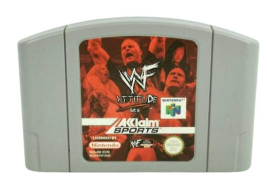 N64 - WWF Attitude - Nur Modul (Gebraucht)