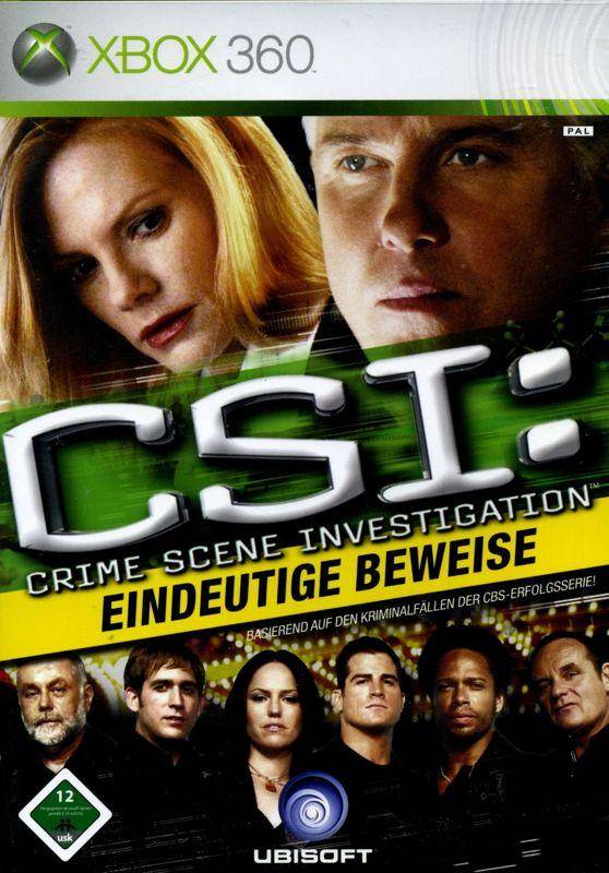 XBOX 360 - CSI Crime Scene Investigation Eindeutige Beweise (Gebraucht)