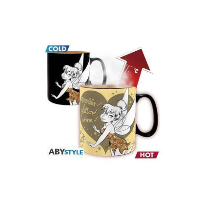 Disney - Tasse Wärmewechsel Tinker Bell Glitzer - 460 ml