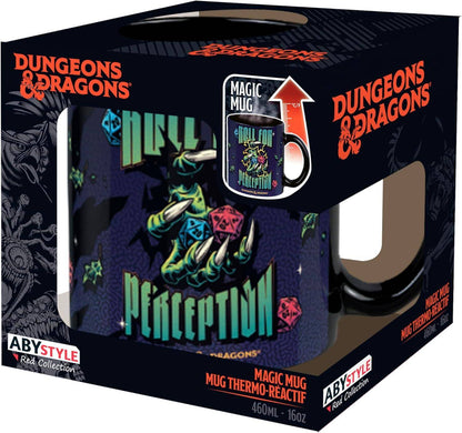 Dungeons & Dragons - Tasse mit Thermoeffekt Roll for Perception - 460 ml