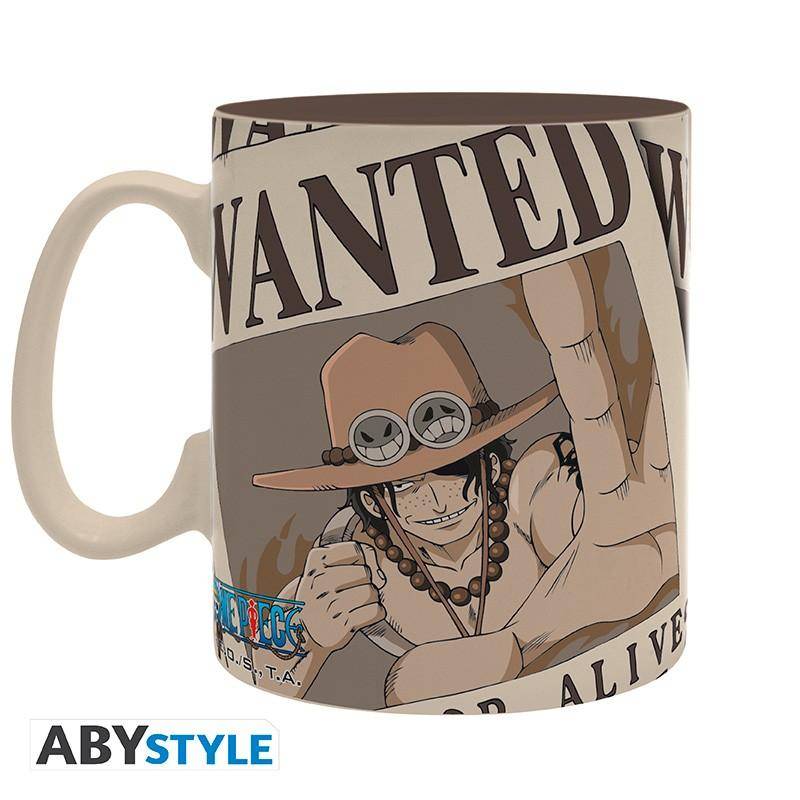 One Piece - Tasse Wanted Ace - 460ml